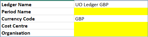 balance sheet